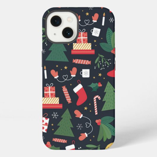 クリスマス iPhoneケース (裏面)