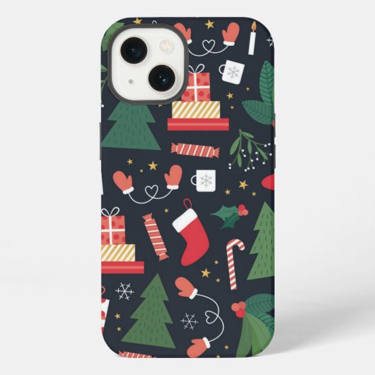 クリスマス iPhoneケース (裏面)