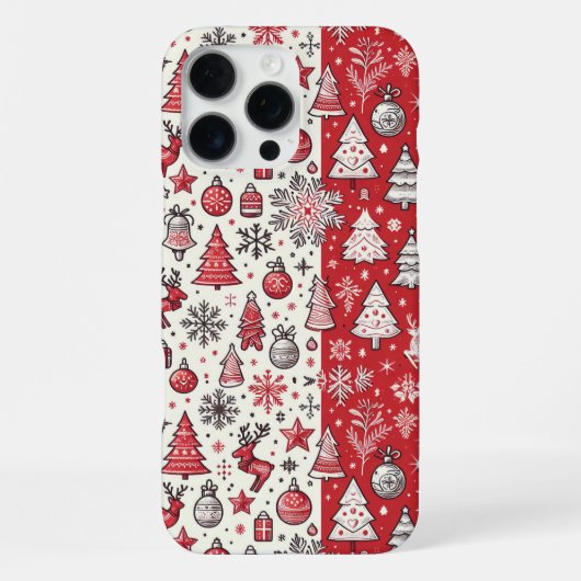 クリスマス iPhoneケース (裏面)