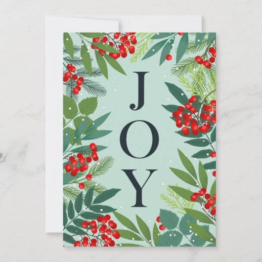 クリスマス JOY 法人向けグリーティング (正面)