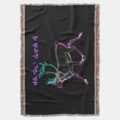 クリスマス – Kuvianak スローブランケット (正面縦)