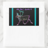 クリスマス – Kuvianak 長方形シール (バッグ)