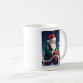 (クリスマス No 2) クラシック マグカップ 330ml (正面右)