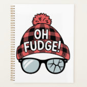 クリスマス Oh Fudge クリスマス休暇 楽しい休日  プランナー手帳 (正面)