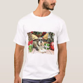 クリスマス – Schnauzer - Apache Tシャツ (正面)