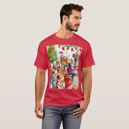 クリスマス Tシャツ (正面フル)