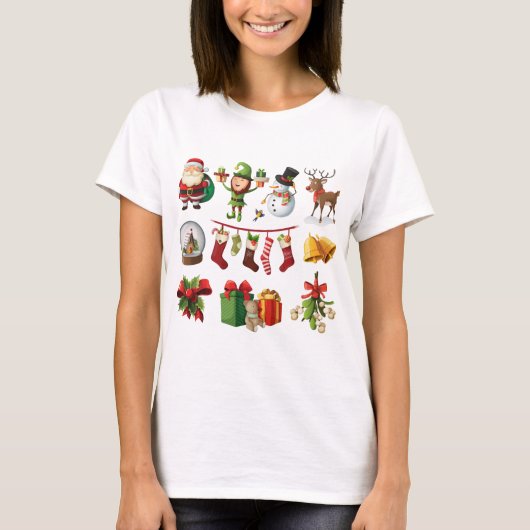 クリスマス Tシャツ (正面)
