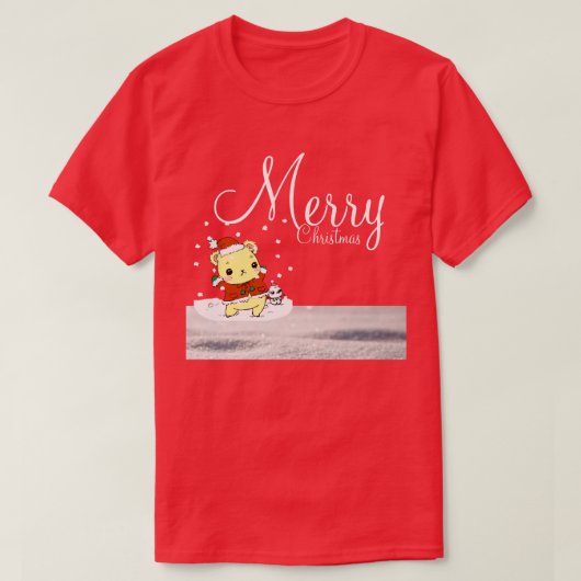クリスマス Tシャツ (デザイン正面)
