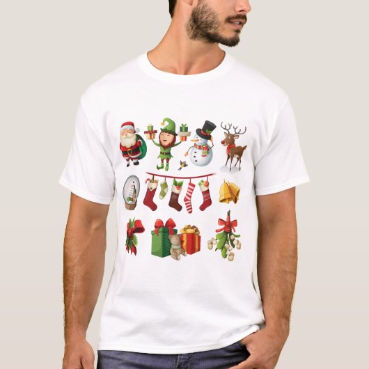 クリスマス Tシャツ (正面)