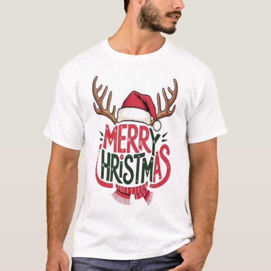 クリスマス Tシャツ (正面)