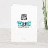 クリスマス- Tucker -ヨークシャーテリアX シーズンカード (裏面)