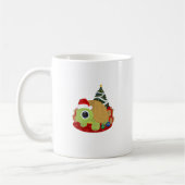 クリスマス – Turtle コーヒーマグカップ (左)
