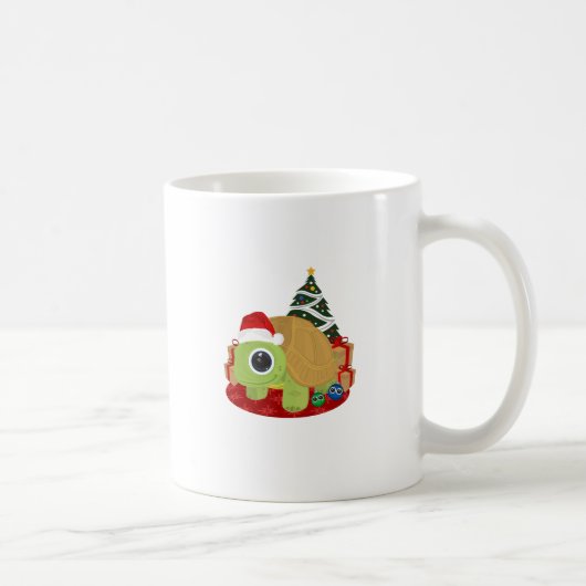 クリスマス – Turtle コーヒーマグカップ (右)