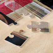 クリスマス- Vizsla - Budda ジグソーパズル (側面)