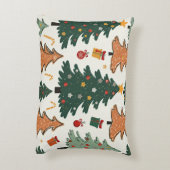 クリスマス(X-mas)ピロークッション アクセントクッション (裏面(縦))