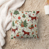 クリスマス(X-mas)ピロークッション クッション (ブランケット)