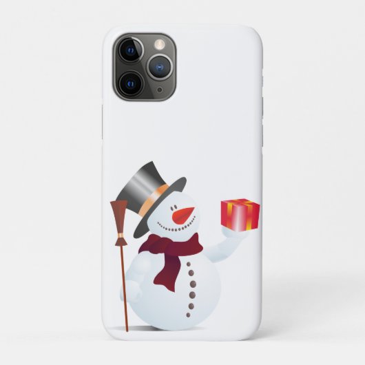 クリスマス / X'mas の雪だるま Case-Mate iPhoneケース (裏)