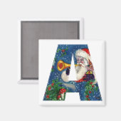 クリスマスAレター マグネット (正面/裏面)