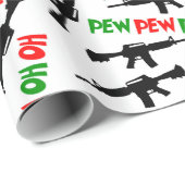 クリスマスAR-15sホホホプピュー ラッピングペーパー (ロールコーナー)