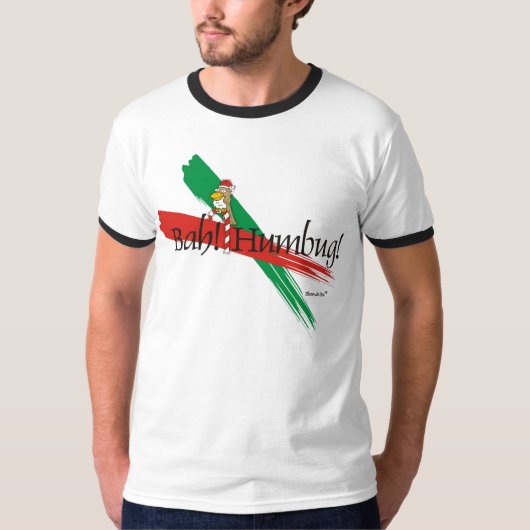 クリスマスBah! ばかばかしい!。 Tシャツ (正面)