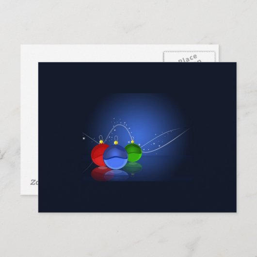 クリスマスCard6 シーズンポストカード (正面/裏面)