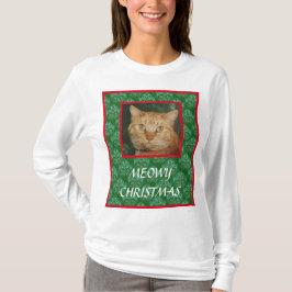 クリスマスCATスウェットシャツ Tシャツ