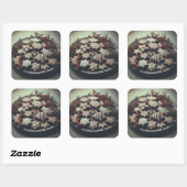 クリスマスCookieオンプレートクリスマスCookie スクエアシール (シート)