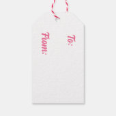 クリスマスCookieギフトラベル ギフトタグ (裏面)