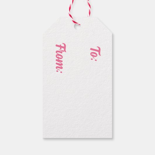 クリスマスCookieギフトラベル ギフトタグ (裏面)