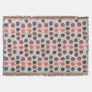 クリスマスCookieスパンクレースベーカリーDitsyパターン スローブランケット