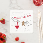 クリスマスCookieスワップパーティー スタンダードカクテルナプキン (インサイチュ)