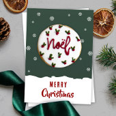 クリスマスCookieパッケージフェスティバル表示カード サンキューカード