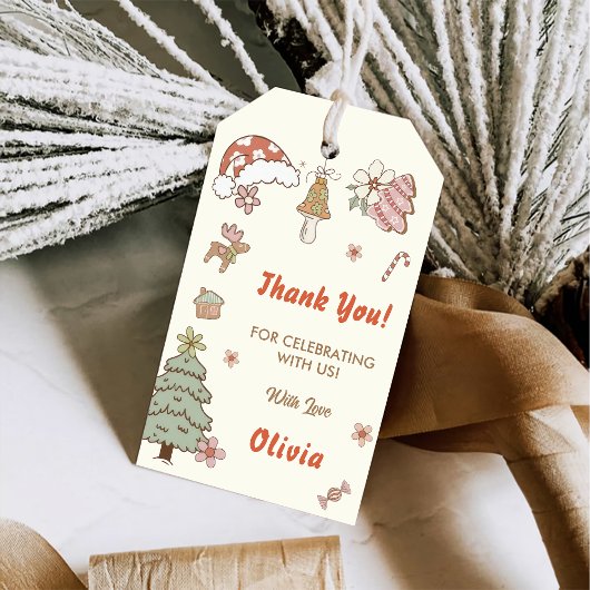 クリスマスCookieパーティー ギフトタグ