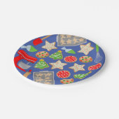 クリスマスCOOKIEパーティー ペーパープレート (アングル)