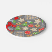 クリスマスCOOKIEパーティー ペーパープレート (アングル)