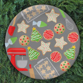 クリスマスCOOKIEパーティー ペーパープレート