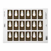 クリスマスCookieラベル ラベル (フルシート)