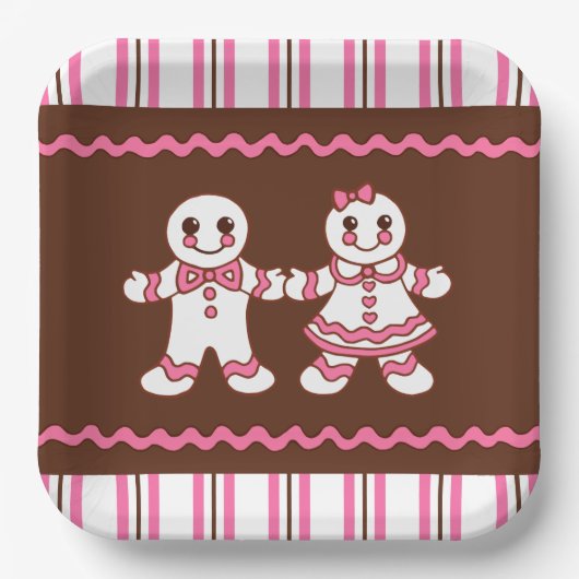 クリスマスCookie紙プレート ペーパープレート (正面)