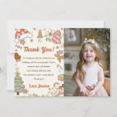 クリスマスCookie誕生日サンキューカード写真 サンキューカード (正面)