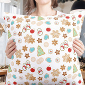クリスマスCookie パターン（の模様が）ある クッション