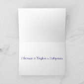 クリスマスCoronadoカリフォルニア シーズンカード (内部)