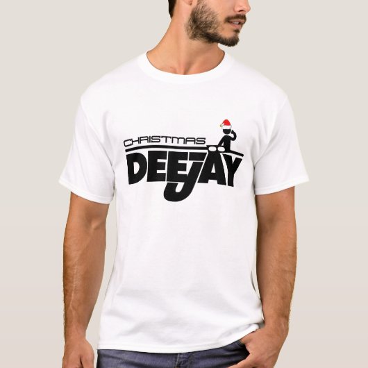 クリスマスDJ Tシャツ (正面)