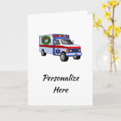 クリスマスEMS カード (黄色い花)