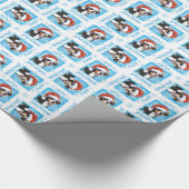 クリスマスEntlebucher ラッピングペーパー (角)