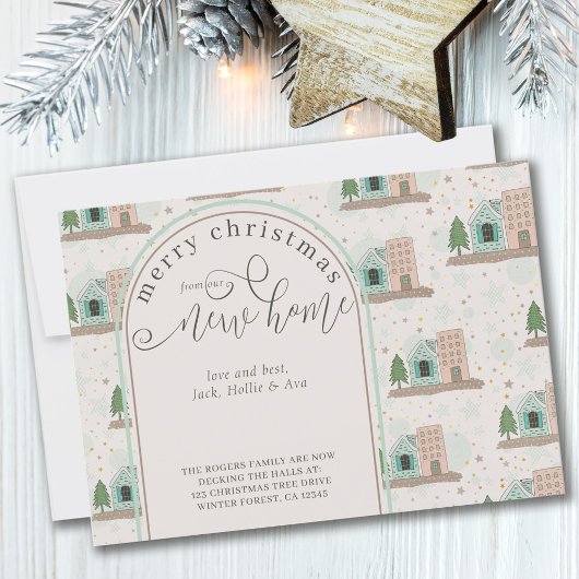 クリスマスfromニューハウスヴィレッジアパートメントムービング 案内状