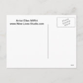 クリスマスFrong Dup - Sumi-e シーズンポストカード (裏面)