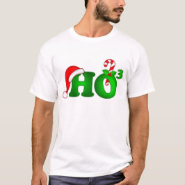 クリスマスHO3メンズベーシックTシャツ Tシャツ