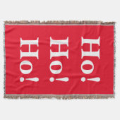 クリスマスHo! Ho! Ho! ブランケット (正面)
