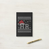 クリスマスHR休日おもしろい人事クリスマス ポストイット (デスク上)