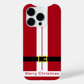 クリスマスiPhoneケースギフトサンタクロース Case-Mate iPhoneケース (裏面)